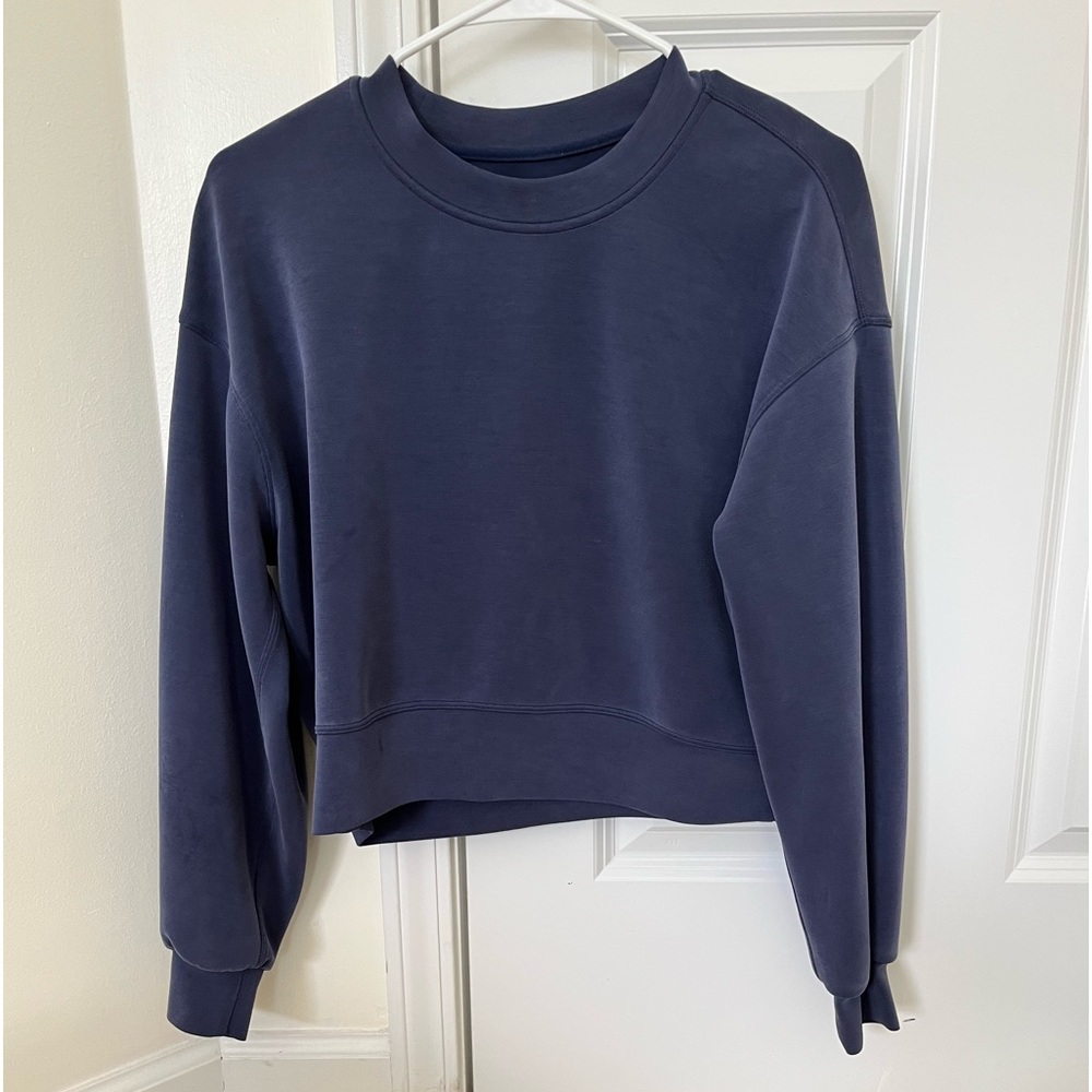 Lululemon Perfectly Oversized Cropped Crew *Softstreme